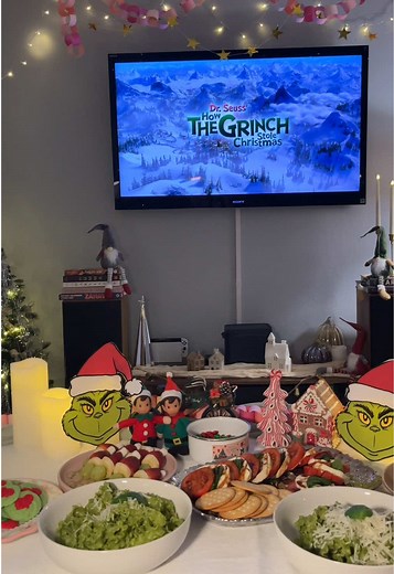 Grinch-Themed Christmas Movie Night Ideas