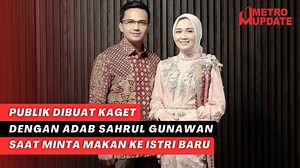 Publik Dibuat Kaget dengan Adab Sahrul Gunawan Saat Minta Makan ke Istri Baru Publik tentunya tak asing lagi dengan Sahrul Gunawan. Ia mulai dikenal luas setelah berperan dalam sinetron lawas Jin dan Jun. Lewat berbagai tawaran sinetron itu, Sahrul Gunawan semakin sukses bahkan sempat memandu acara televisi dan melahirkan karya musik. Sudah jadi rahasia umum banyak lika-liku percintaan yang dilalui Sahrul Gunawan sepanjang hidupnya, Kehidupan rumah tangga Sahrul Gunawan memang tak semulus perjal
