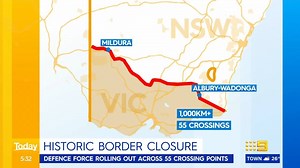 In less than 24 hours New South Wales will shut off the border to all of Victoria for the first time in a century. #9News | 9 News Adelaide