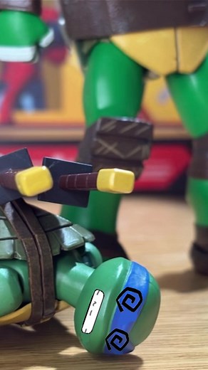 Turtle Temper Stop Motion — TMNT FigTok Short