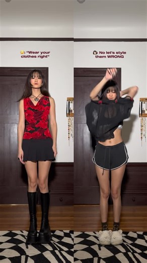 Chloe on Instagram: "Wearing versus styling