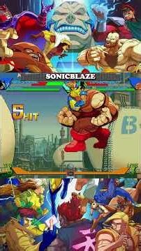 Wolverine-Storm DUO in X-Men vs Street Fighter!