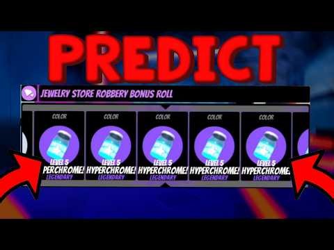 How to PREDICT YOUR HYPERCHROME LUCK in Roblox Jailbreak