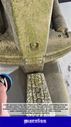 Satisfying High Pressure Water Cleaning Machine Process