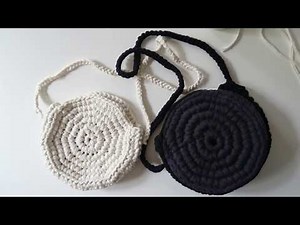 Tuto sac rond au crochet