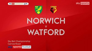 Norwich 4-2 Watford: Gabriel Sara and Christian Faasnacht net crucial goals in Canaries win