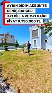 SATILIK VİLLA+DAİRE Geniş Bahçeli #satılık #satılıkvilla #villaturu #evturu #satılıkyazlık #türkiye