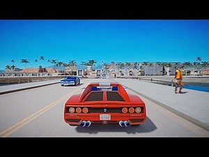 GTA: Vice City Remastered 2020 Gameplay! 4k 60fps Next-Gen Ray Tracing Graphics [GTA 5 PC Mod]