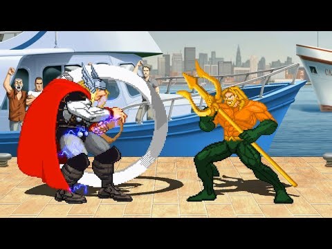 THOR vs AQUAMAN - Epic Combat!