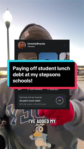 I'm using nunchuck videos to pay off student lunch debt at my Step Son's school district! If you would like to help, go under my profile and book yourself a personal nunchuck video for any occasion and your cameo will go on top of the goal! If not simply hit all the buttons while you're here and leave me a positive comment if you have one! Thank you so much for being here and helping me make community projects like this possible - #stay #Nunchucks #Lunch #Debt #helpingothers