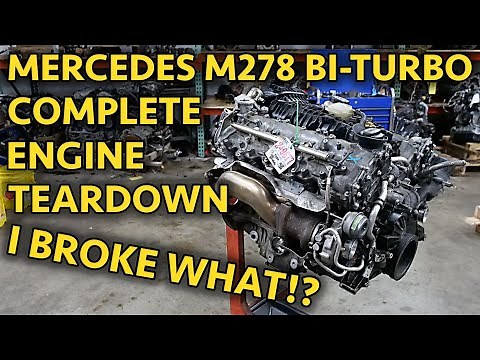 Mercedes S550 M278 Bi-Turbo 4.7 V8 Failed Engine Teardown! Damage EVERYWHERE! Still Better Than N63.