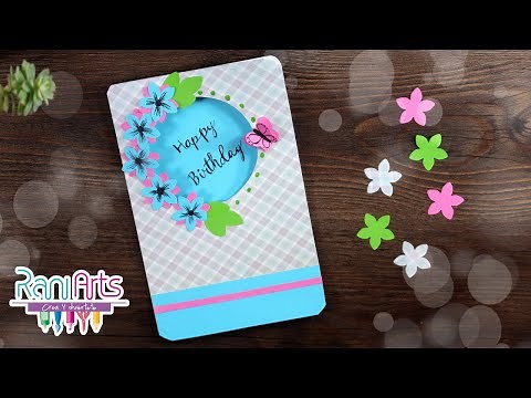 Tarjeta Fácil y rápida para cualquier ocasión - DIY - Handmade easy greeting card.