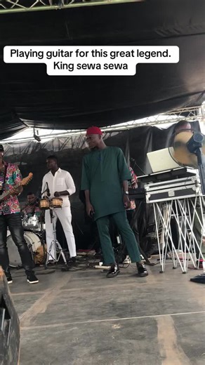 Playing Guitar for the Legendary King Sewa Sewa