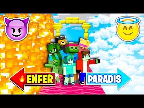 SIMULATEUR de DIEU avec ma FAMILLE Minecraft ! Je les envoie en ENFER ?! 😈😇 Famille Diabolo