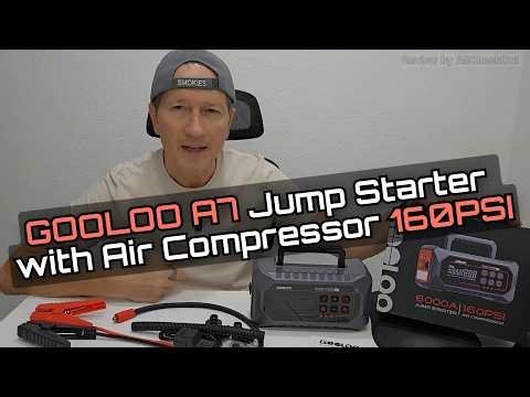 GOOLOO A7 6000A Jump Starter with Air Compressor Review and Full Setup Guide 2026
