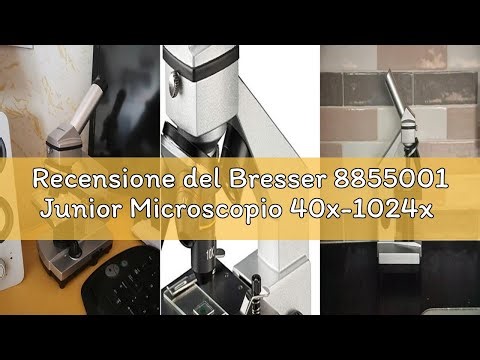 Recensione del Bresser 8855001 Junior Microscopio 40x-1024x con Camera Oculare