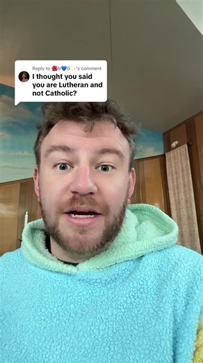 Replying to @🌺N💙G✨ what’s the difference between Catholics and Lutherans? Here’s a brief overview. #lutheran #catholic #bible #church