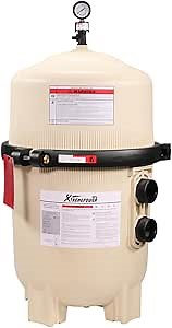 XtremepowerUS Pool Filter for In-Ground Swimming Pool Spa Diatomaceous Earth DE Filter Tank, 48 Square Feet, Compatible Fitting for 263064, 261055