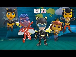 More new QR codes for Applaydu family games app - bees and new Miraculous chracters! [Ep. 29]
