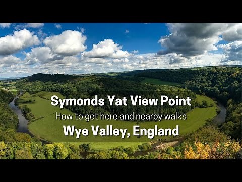 Symonds Yat Panoramic Views - Wye Valley and Nearby Walks
