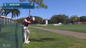Daniel Berger | Round 2 | 13th hole | Shot 2 | 2025 Cognizant Classic