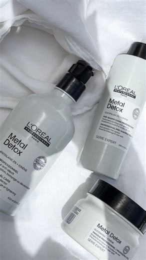 The hair detox you didn’t know you needed ✨ This is Metal Detox by L’Oréal, a professional treatment designed to remove metal build-up from the hair caused by water, product and the environment. The results… Brighter colour, improved shine, stronger hair and a cleaner, healthier foundation from root to ends 🎀 | Kyneur Doll Hair and Beauty