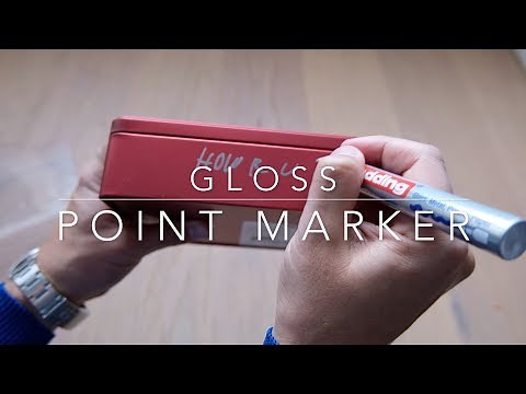 Edding 750 gloss paint marker