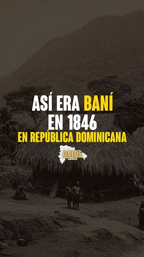 Así era Baní en 1846: 2 años después de la independencia de la República Dominicana. Apenas dos años después de la independencia, Baní era un lugar humilde, marcado por la pobreza y por la guerra contra Haití. La vida giraba alrededor del río Baní… pero quedaba a 5 kilómetros del pueblo. Por eso tres hombres vieron una oportunidad y montaron un negocio brillante para la época: cavaron un pozo en el centro del pueblo y vendían el agua a quien no quería caminar tanto. 💧💰 Los dominicanos de ese t
