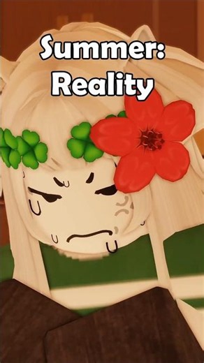 Summer: Expectation VS Reality | Roblox Short Meme