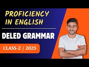 Deled grammar | english grammar for deled entrance exam | proficiency in english d.el.ed 1st year