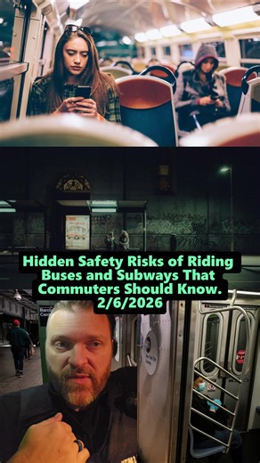 Hidden Safety Risks of Riding Buses and Subways That Commuters Should Know.#PublicTransport#CitySafety#CommuterLife#UrbanAwareness#StayAlert