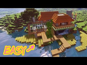 How to Build a Simple Cottage House in Minecraft Easy Survival Village Build Tutorial