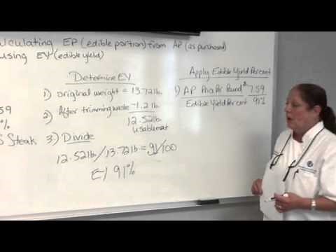 Calculating EP Cost from AP Cost