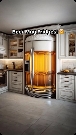 Inspiring Designs on Instagram: "These beer mug fridges would be awesome for a man cave! 👏👏 #mancave #interiordesign #beer #tiktokmademebuyit"