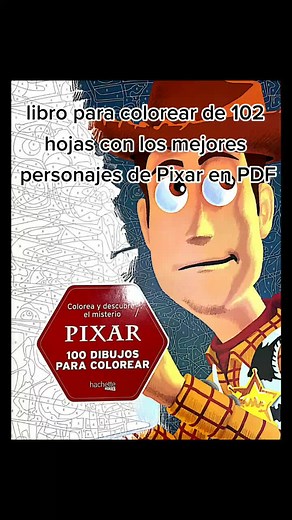 Libro para Colorear Disney y Pixar en PDF