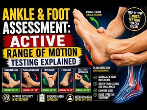 Active Range of Motion Testing for the Ankle & Foot