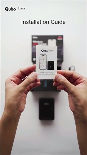 Unboxing Qubo Wireless GPS Tracker | Trust of Hero Group