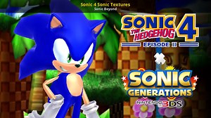Sonic 4 Sonic Textures Mod for Sonic Generations (3DS) | SG3DS Mods