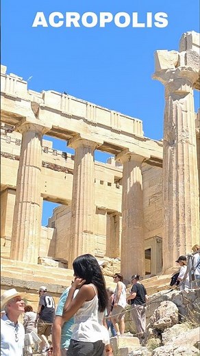 ACROPOLIS #ancient #history #explore #travel #tropicielhistorii #greece #architecture #shorts