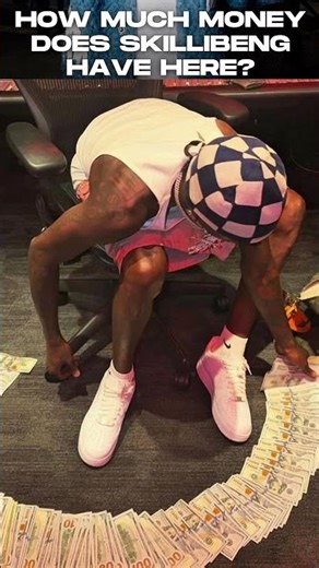 Skillibeng Show Off Millions In US Dollars