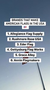 An American flag shouldn’t be made overseas. Yet many are. These brands make flags right here in the USA. 🇺🇸🇺🇸🇺🇸 | Stuff Made in the USA