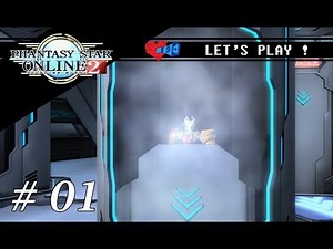 PSO2 EP4 Let's Play! Part 01 Story Cutscene: Guardian's Awakening