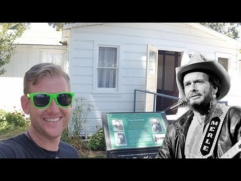 MERLE HAGGARD Childhood Home! Bakersfield KERN COUNTY MUSEUM
