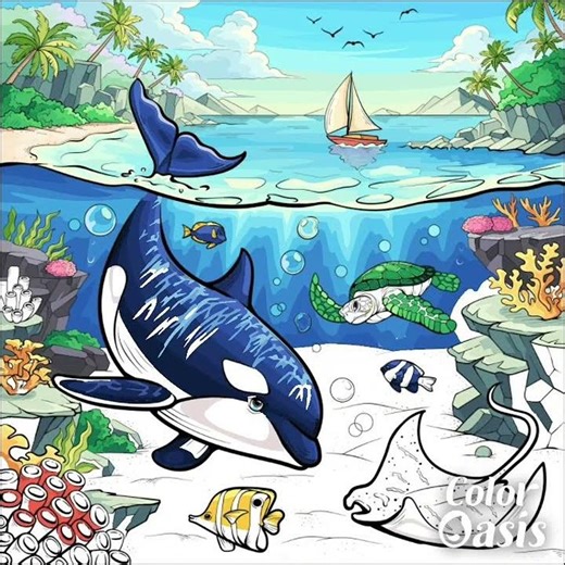 Underwater Wonderland: Sea Creatures Through Glass 🌊🐠