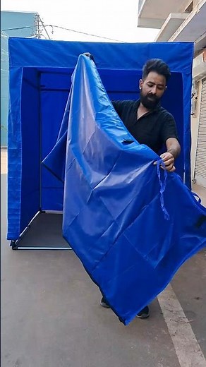 Camping tent setup 2in1 changing room / canopy tent
