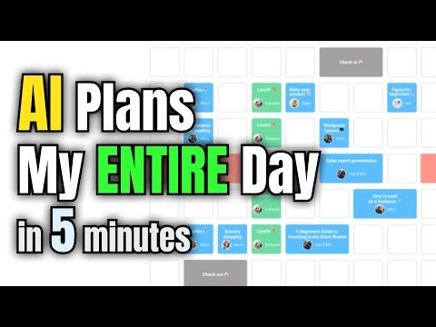 How I Use AI to Plan My Entire Day in 5 Minutes (Claude AI Tutorial)