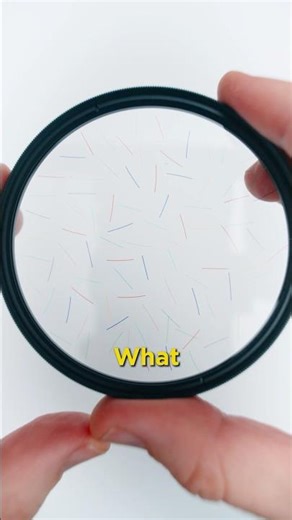 This Lens Filter has Sprinkles on it ...