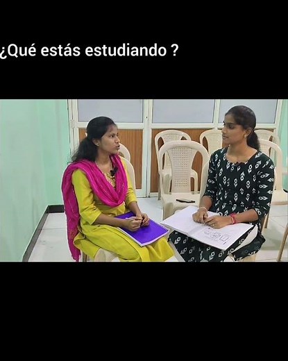 Basic conversation between classmates in Spanish #spanish#rttutorials