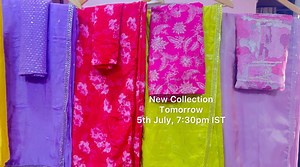 2K views · 32 reactions | Sneak peak of the new designer collection. We will be going live with designer saree collection tomorrow at 7:30pm IST WhatsApp - 079954 81918 Email - privacollective@gmail.com Store address: Priva Collective, 8-2-65a, MLA colony, Road no 12, Banjara Hills, Hyderabad Google maps link to the store: https://goo.gl/maps/eDyXCFi8PVKVUBB97 | Priva Collective | Facebook