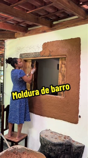 Renovação de Molduras com Massa de Terra e Cimento